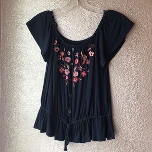 Aeropostale off the shoulder top